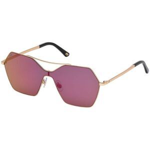 WEB EYEWEAR Metal Frame Sunglasses Women Rose Gold